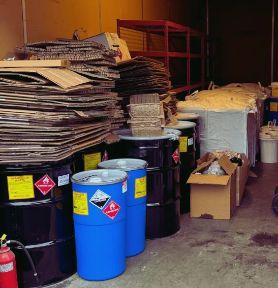 service-lab-packing-process - WasteXpress Service Lab Packing Process