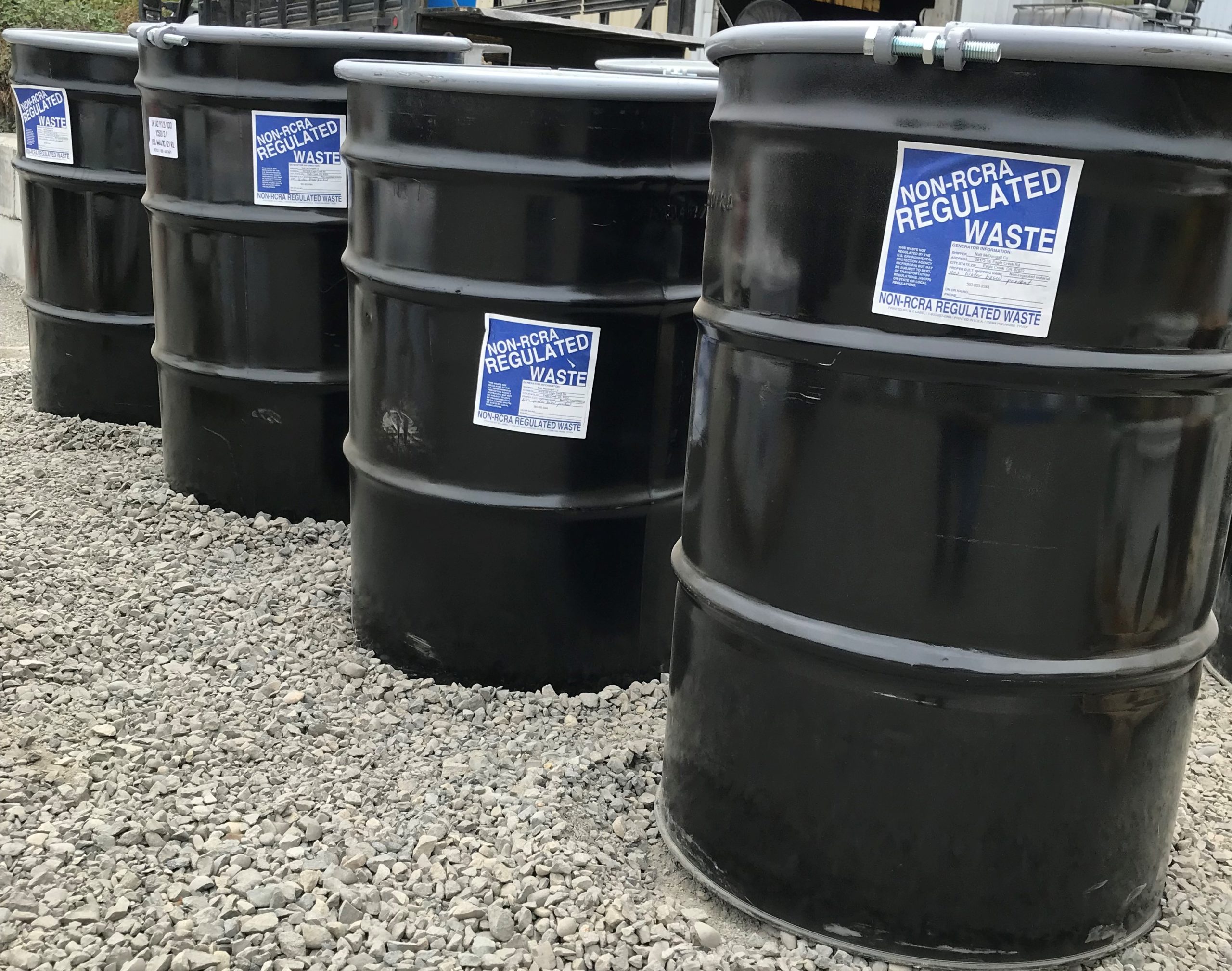 Drum Waste Disposal Project